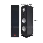 【MOSS】MS-710 家庭劇院卡拉OK 落地式喇叭雙10吋低音喇叭三音路四單體(音響設備)