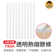 多處可用 透明熱熔膠條 高黏性熱熔膠 熱熔膠 熱熔膠棒 膠條材料 膠條 居家修繕 DIY手作 透明膠