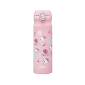 【THERMOS 膳魔師】HelloKitty不鏽鋼超輕量彈蓋真空保溫瓶500ml(JNL-504KT-SSFM 網路限定)