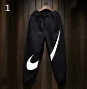 潮牌 勾勾 nike 束口褲 棉褲 情侶褲 休閒長褲 黑色 灰色 反光 運動長褲 縮口褲 籃球褲 大尺碼 實拍 實品