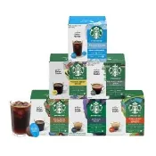 【NESCAFE Dolce Gusto】STARBUCKS 星巴克咖啡膠囊1盒(任選;閑庭/家常美式/哥倫比亞/濃縮/派克/冰美式)