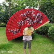 灣灣暢銷巨型巨大超大扇子攝影道具 裝飾 家居擺設 摺扇 掛牆面工藝大掛扇
