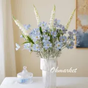 【生活市集】台灣現貨 韓系波斯菊小菊花仿真花 小菊花假花 拍照道具 佈置 居家擺設仿真花禮物情人節花束拍照佈置假花花瓶
