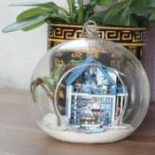 袖珍屋 玻璃球迷你系列 - G008 浪漫愛琴海迷你奢華版材料包