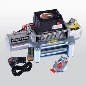 TIG 啟思工業起重系列: DC 12V,12000LBS直流吊車/車用絞盤//鋼索式/雪鍊/絞盤機/捲揚機 /  特價