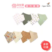 美國Copper Pearl 時尚三角兜4件組 (多色可選)  彌月禮 圍兜 口水巾【朶玫黎官方直營】