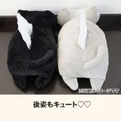 【日本NITORI宜得利】日本宜得利NITORI黑貓面紙盒日本面紙盒黑貓收納盒灰貓面紙盒貓咪面紙盒
