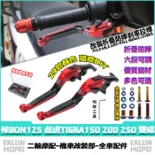 適用PGO 棒BON125 彪虎TIGRA150 200 250 雙碟剎 改裝剎車把 剎車拉桿 可調剎車 折疊防摔剎車把