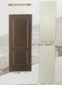 屏東高雄【泰建木業】裝潢房間門 木纖空心門片 木纖門系列 白色 橡木 胡桃 H6 H21