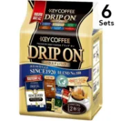 【DOKODEMO】キーコーヒー（KEY COFFEE） [ 6入組] KEY COFFEE 滴漏式咖啡多種包裝 (12 杯)