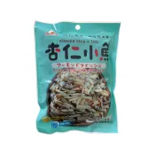 【巧益】巧益杏仁小魚 95g (有效期限:2027.05.05) 葷食 台灣製 鹹脆 小魚干 澎湖 單包嚐鮮 營養零嘴