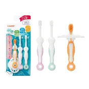 康貝 Combi teteo嬰兒刷牙訓練器組(3入)【麗兒采家】
