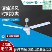金羚吊扇家用客廳工業宿舍餐廳靜音大風力吊式電風扇4856寸FC-20Y