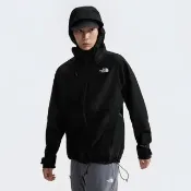【The North Face】北面男款黑色FUTURELIGHT防水透氣連帽衝鋒衣｜89ZJJK3(外套)