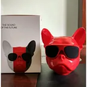 法鬥藍芽音箱 Aerobull dog鬥牛犬無線藍牙喇叭 TWS串聯  低音炮音響 觸摸HIFI  狗頭喇叭20299