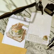 鍋燒意麵 台灣美食插畫明信片