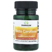 【iHerb】Swanson Vitamins, β-胡蘿卜素，10,000 國際單位（3,000 微克 視黃醇活性當量），100 粒軟凝膠