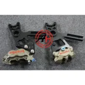 『XC』JZ BIKES 傑能 CNC 鋁合金 卡鉗座 後 卡座 大螃蟹 螃蟹 對四 TMAX 530/560