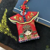 客製化 小神衣 神衣 神明衣 湄洲媽祖 平安符 香火 新款 披風 卡通 千里眼 順風耳 汽車 包包 吊飾 來圖訂製