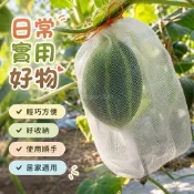 【台灣發貨】加密防蟲防蠅套袋葡萄西瓜冬瓜火腿臘肉香腸水果套袋加密專用網袋 水果套袋 紗袋 雪紗袋 束口紗網袋 防蟲袋