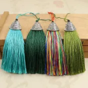 廣創裕批發 8CM魚嘴帽流蘇穗子手工diy香包香囊服飾吊飾扇墜飾品流蘇吊穗