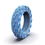 藍白跳線 網路 端子 語音跳接線0.5/2C電話跳線305M 24AWG 1P 305M 台灣製造