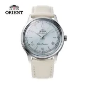 ORIENT 東方錶 Quartz Classic 系列 75週年太陽能錶 皮帶款 RA-WK0002E 淡綠色 - 38.4mm