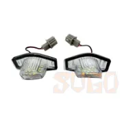 SUGO汽車精品 本田 HONDA FIT 2/2.5代 專用超高亮版白色牌照燈總成