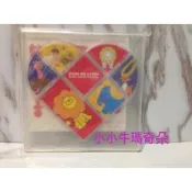 ~賣家收藏~小小牛瑪奇朵~全新未使用日本 Mister Donuts甜甜圈波堤獅法蘭奇咩咩家族七巧板