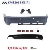 台灣之光 全新 E46 2門 2D 兩門 專用 MTK / M-TECH  後保 後桿 後保桿 318CI 320CI