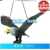 【高評價】【哆啦a夢的百寶屋】趕驅神器嚇家用陽臺果園菜園戶外防仿真老鷹模型軟膠大雕