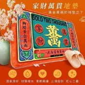 【免運】開運地墊 黃金萬兩 家財萬貫地墊 腳踏墊 大門地墊 浴室地墊 吸水地墊 地毯 地墊 踏墊 門墊 防滑