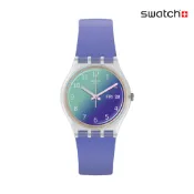 Swatch ULTRALAVANDE 經典手錶/太陽光譜折射錶盤/瑞士製造 GE718 (34mm)【官方旗艦店】