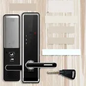 【鈦夯科技】 Milre MI-6100 電子鎖 大門鎖 美樂 指紋鎖 Yale 密碼鎖 Gateman 苗栗