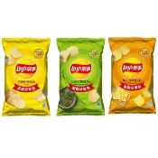 【Lay’s 樂事】樂事派對分享包系列X2包(經典原味/岩燒海苔/香濃起司)