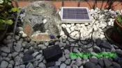 【有陽光有能量】輕便型兩用（太陽能+行動電源）  太陽能打氣組 USB 氣泵 魚池 / 魚缸增氧