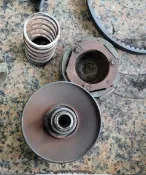 SYM 光陽山葉等GY6 GP V2 4CW M92後開閉盤全組[離合器片特地挑過][圖片只是示意圖]