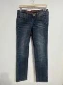 MOMO 古著商號 Tough Jeansmith 牛仔長褲 27腰