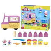 (孩之寶)培樂多Play-Doh 佩佩豬冰淇淋車遊戲組