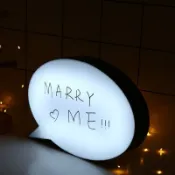 手寫燈箱 LED燈箱 字母燈箱 告白佈置 婚禮背板 婚禮道具 發光留言板 客製燈箱 廣告燈箱 拍照道具 LED字母創意生