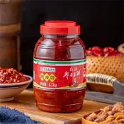 (店+)鵑城郫縣紅油豆瓣醬大瓶1200g
