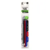 【DOKODEMO】Pilot 百樂文具 Frixion Ball 多色專用 0.5mm 替換筆芯 3入組 LFBTRF30EF3C