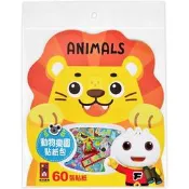 【PChome 24h購物】動物樂園貼紙包：60張貼紙－FOOD超人 R99N