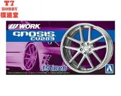 青島社 1/24 Work CV203 19寸輪圈模型 06116【智子模型】