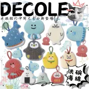 黑喵喵🐈‍⬛｜發票｜日本官方許可 DECOLE 清潔海綿 洗碗海綿 菜瓜布 富士山 達摩 飯糰 海生館 鯨鯊