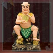 12寸八卦祖師神像伏羲神農盤古大帝家用客廳供奉鎮宅擺件樹脂佛像10/3