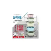 (店+) 臉盆架多層不銹鋼洗臉盆架子收納三角架廚房衛生間落地置物架浴室 不鏽鋼置物架 貨架 多層架 工廠直發