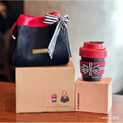 星巴克杯子2026新年禮物春季蝴蝶結Kate spade聯名不鏽鋼杯保溫杯子含包包套裝