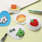 木漿棉畫紙 發泡棉畫紙 3D發泡 肌理畫紙 發泡肌理畫 壓縮木漿棉 海綿塗鴉 彩繪畫紙【BlueCat】【RC5581】