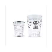 (店+)圓形玻璃盎司杯【班恩】門市現貨 濃縮咖啡 調酒 SHOT 龍舌蘭 義式咖啡 特調 雞尾酒 PARTY 刻度杯 威士忌